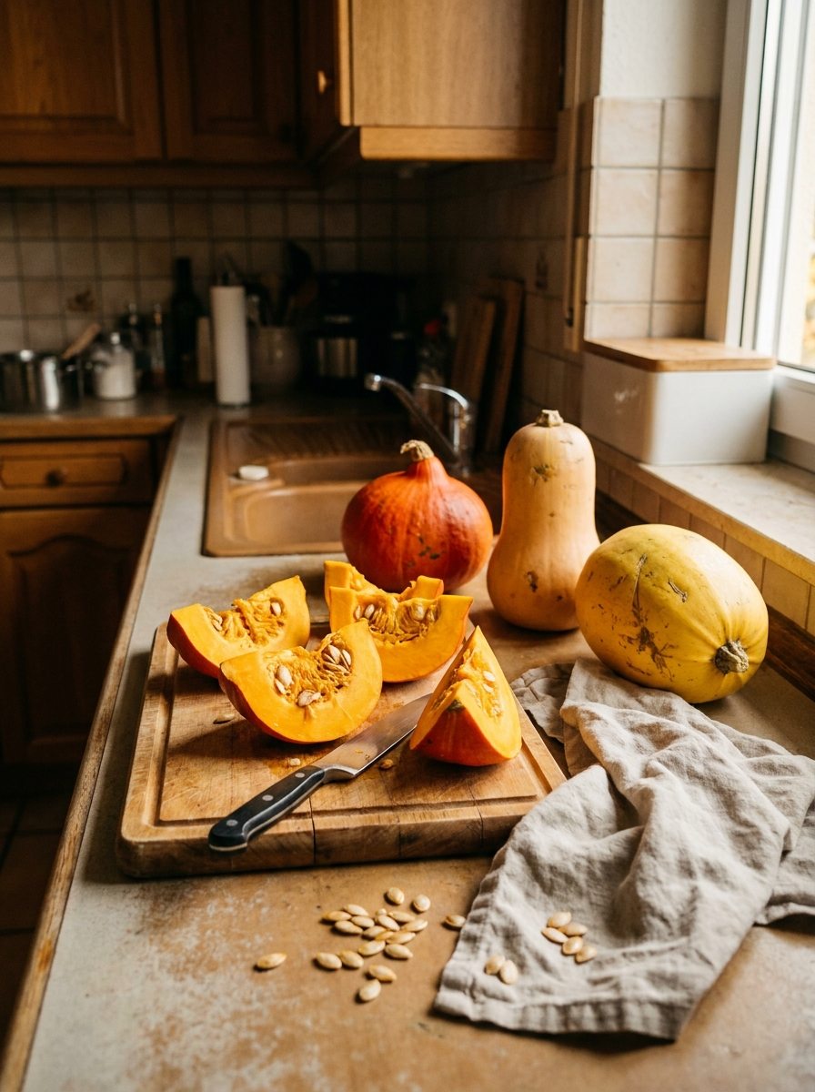 Hokkaido, Butternut und Spaghettikürbis als Grundlage für einfache Kürbis-Rezepte