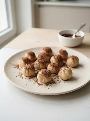 Marzipankartoffeln mit Kakao frisch gewälzt