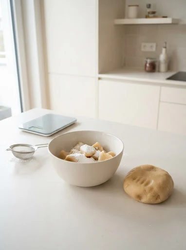 Marzipanmasse für selbstgemachte Marzipankartoffeln